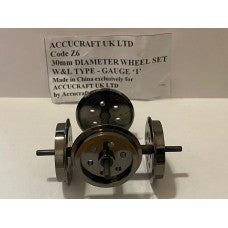Accucraft Z6 32mm wheel set W&L type 45mm