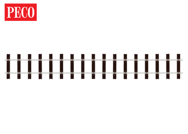 Peco SL-900 X 6 G-45 Wooden sleeper type, Flexible track