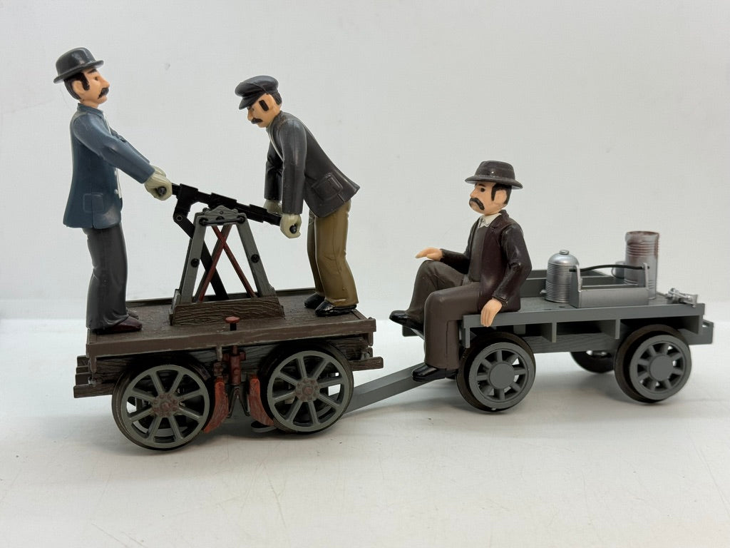 XA004 Bachmann Big Hauler Hand car & Trailer