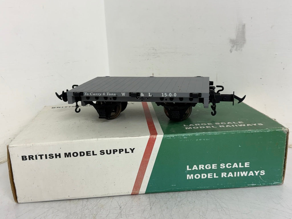 XW3 W&L Flat wagon 32mm