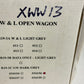 XWW13 Accucraft Open Wagon 32/45mm