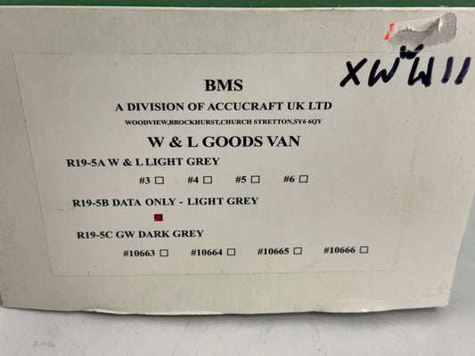 XWW11 Accucraft Goods Van 32/45mm