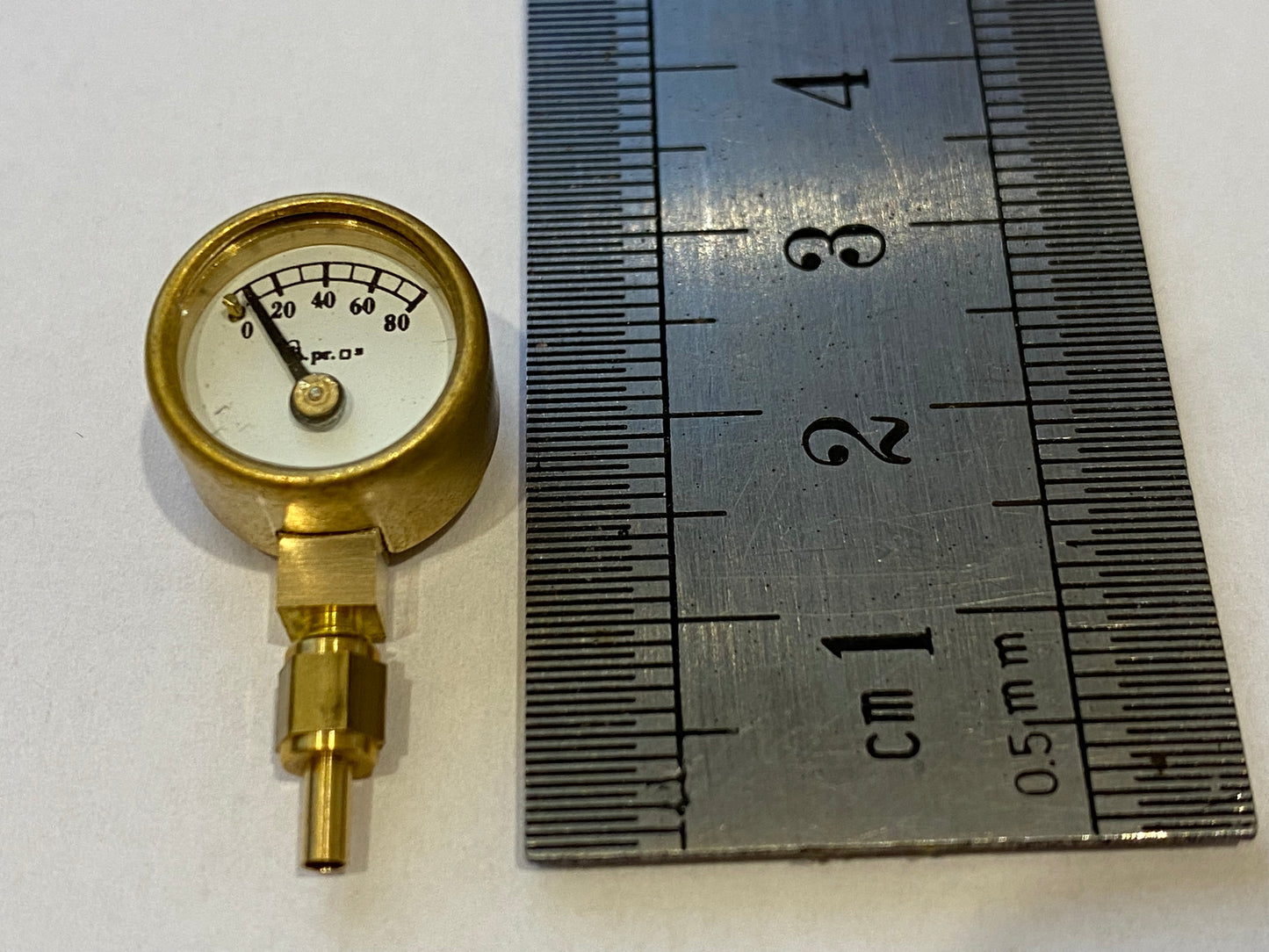 Pressure gauge 1/2inch 0-80psi