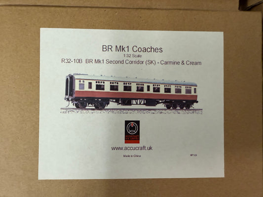ZC7 Accucraft Gauge 1 Mk1 Coach SK 0503/SH26