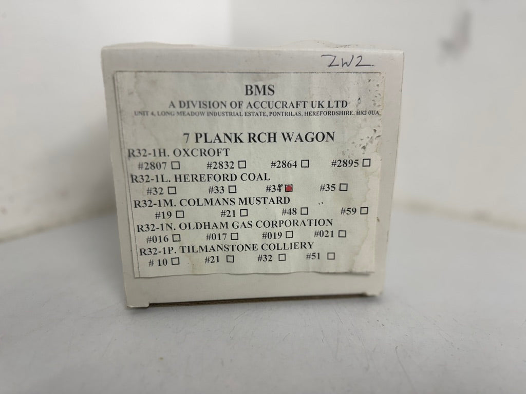 ZW2 7 Plank RCH Wagon