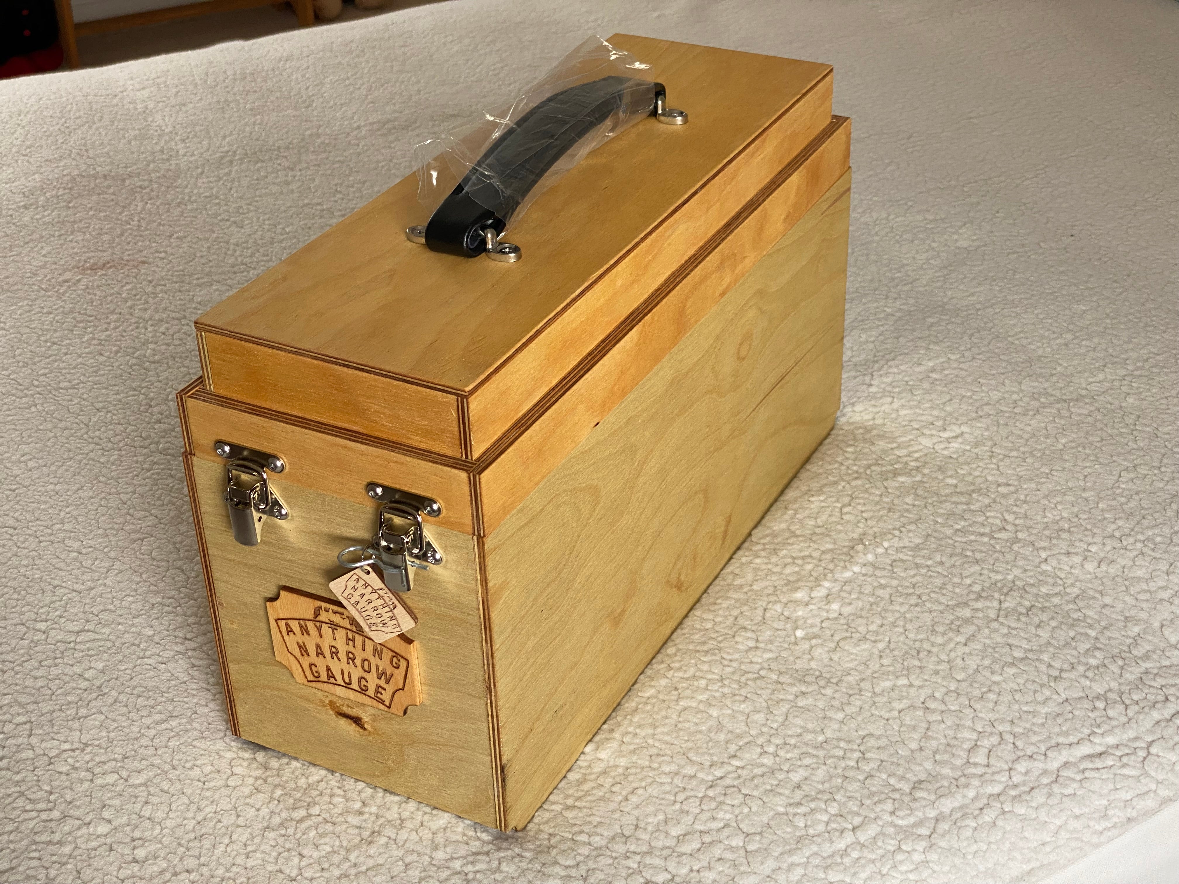 Empty Loco Box Quality Locomotive Box Medium – Anything Narrow Gauge