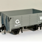 A New Accucraft W&L GW Dark Grey Data Only 4 Plank Wagon R19-3C